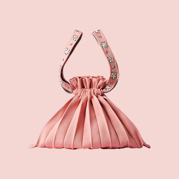 [Cherry Blossom Edition] Mini Bubble Bag Peach Fuzz