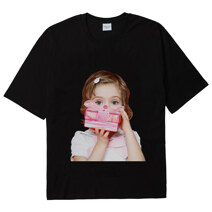 BABY FACE 短袖T恤 礼盒 黑色 1