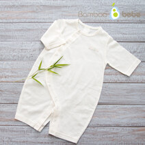 纯竹纤维 婴儿连体衣 70号 0~6个月