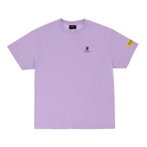 BEENTRILL TAPING LOGO OVER FIT SHORT SLEEVE T-SHIRT_PURPLE_M