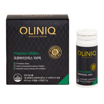 Oliniq 益生菌 100亿 (500mg x 30粒胶囊 2瓶装 60日用量)